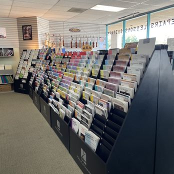 Music Central - Inside: so many music sheets in stock - Musical Instruments & Teachers Near Me - San Diego, California Music Central - Inside: so many music sheets in stock - Musical Instruments & Teachers Near Me - San Diego, California