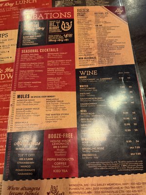 Menu photo 2 Lucky's 13 Pub Plymouth, MN Menu photo 2 Lucky's 13 Pub Plymouth, MN