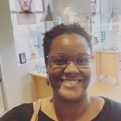 Optics Soho - My new Kate a Spade frames. Totally loving these and Optics soho is awesomeness