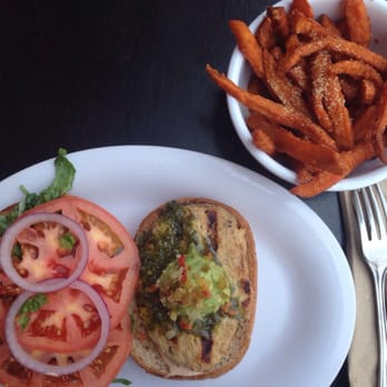 Veggie Grill by Next Level - Grilled chickin sandwich with sweetheart fries - Sandwiches Near Me - El Segundo, California Veggie Grill by Next Level - Grilled chickin sandwich with sweetheart fries - Sandwiches Near Me - El Segundo, California