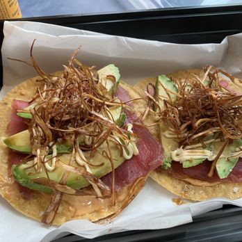 Mexico Ceaty - tuna tostadas - Mexican Near Me - San Antonio, Texas