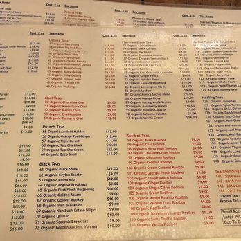 Path Of Tea - Menu - Coffee & Tea Near Me - Houston, Texas Path Of Tea - Menu - Coffee & Tea Near Me - Houston, Texas