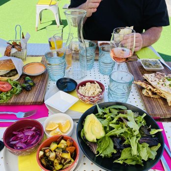 Chula Artisan Eatery - Green Chile Burger, Chorizo Burrito, Pulled Pork Quesadilla, Special Salad designed by the owner to suit my medical needs - Breakfast & Brunch Near Me - La Quinta, California