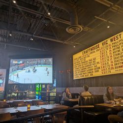 Browns Crafthouse - When in Canada....hockey and beer