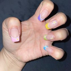 Top Nails & Spa - My eggstra cute nails!  by Tiffany!