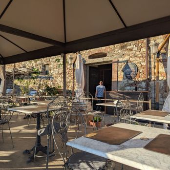 Taverna del Guerrino - Outdoor seating area - Tuscan Near Me - Greve In Chianti, PO Taverna del Guerrino - Outdoor seating area - Tuscan Near Me - Greve In Chianti, PO