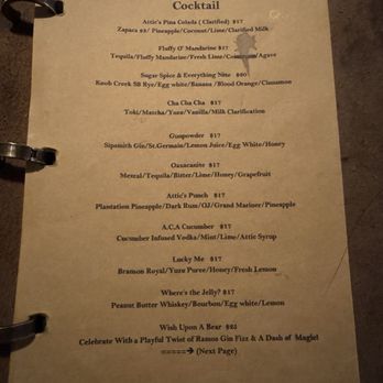 The Attic Oyster & Cocktail Bar - Cocktail Bars Near Me - Flushing, New York