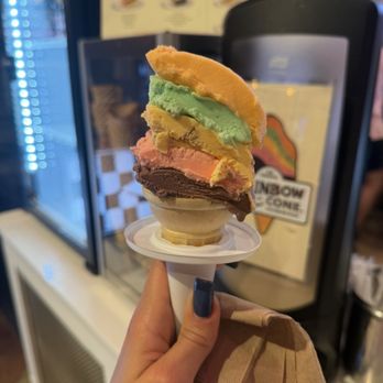 The Original Rainbow Cone - Rainbow cone - Ice Cream & Frozen Yogurt Near Me - Chicago, Illinois The Original Rainbow Cone - Rainbow cone - Ice Cream & Frozen Yogurt Near Me - Chicago, Illinois
