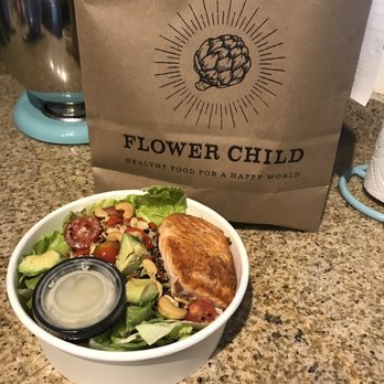 Flower Child - Vietnamese crunch salad with salmon - Salad Near Me - Charlotte, North Carolina Flower Child - Vietnamese crunch salad with salmon - Salad Near Me - Charlotte, North Carolina