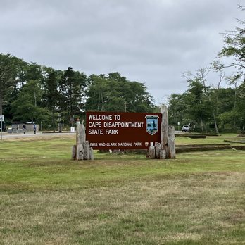 Cape Disappointment State Park - Cape disappointment state park sign - Parks Near Me - Ilwaco, Washington Cape Disappointment State Park - Cape disappointment state park sign - Parks Near Me - Ilwaco, Washington