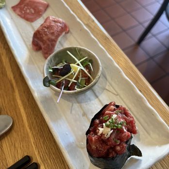 Kokkaku - Wagyu 4 Ways - New American Near Me - Seattle, Washington Kokkaku - Wagyu 4 Ways - New American Near Me - Seattle, Washington