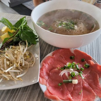 Chopstick and Rice - Pho with rare steak outside, nice and steaming hot - Vietnamese Near Me - Honolulu, Hawaii Chopstick and Rice - Pho with rare steak outside, nice and steaming hot - Vietnamese Near Me - Honolulu, Hawaii