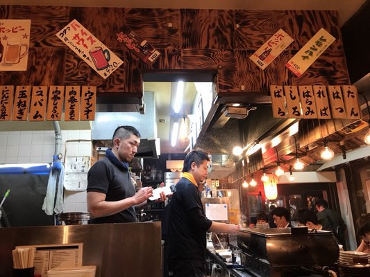 Photo of 恵比寿横丁 - Shibuya, 13, JP. One of the restaurants interior