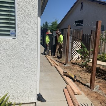A P Fence - AP men on job - Fences & Gates Near Me - Fowler, California