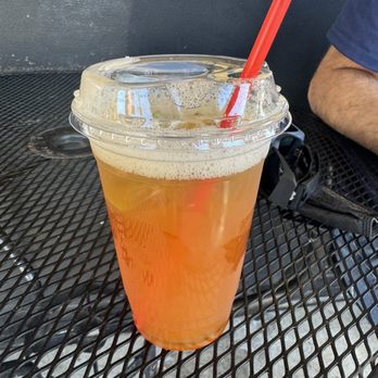 Big E Cafe - Tropical Mango Shaker - Large - Coffee & Tea Near Me - San Jose, California