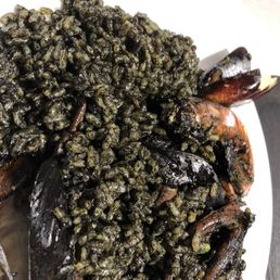 Black rice paella Black rice paella