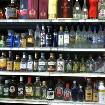 Greenville Stop - shelves of alcohol and liquor in a grocery store - Beer, Wine & Spirits Near Me - Dallas, Texas