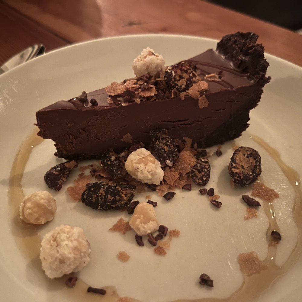 Forage - Chocolate hazelnut tart - Wine Bars Near Me - Cambridge, Massachusetts Forage - Chocolate hazelnut tart - Wine Bars Near Me - Cambridge, Massachusetts