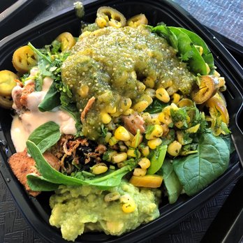 The Eatery The Blend - White cilantro rice bowl - Mexican Near Me - Lexington, North Carolina
