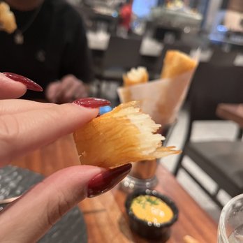 Anima by Edo - Layered patatas bravas - Tapas/Small Plates Near Me - Las Vegas, Nevada