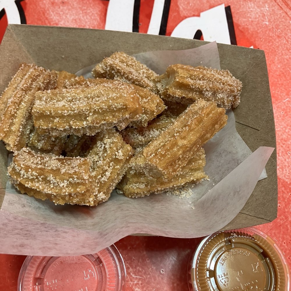 Chilangos Tacos - Dallas - Churros. Order these - Tacos Near Me - Dallas, Texas