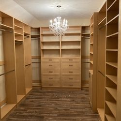 Top Drawer Custom Closets - Beautiful Walk-In Closet for a valued client in Ormond Beach, FL