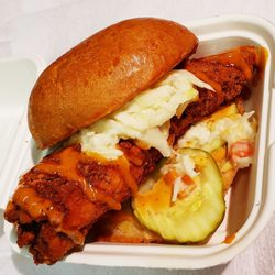 Birdies Hot Chicken - Bird in a Bun!!