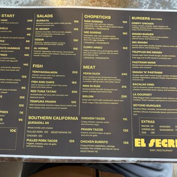 El Secret - Photo 4: Menu 2 of 2 - Coffee & Tea Near Me - Sitges, B