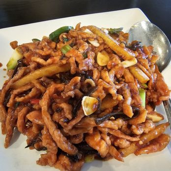 Chang's Garden - Spicy garlic shredded pork - Chinese Near Me - Arcadia, California
