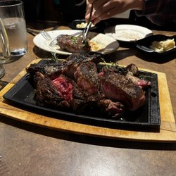 Montana's Rib & Chop House - I don't remember the name, but it's a 36 oz steak. So. Good.