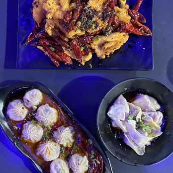 The Dumpling Boys - spicy crispy fish, mala xlb, & wonton in chili oil - Chinese Near Me - Happy Valley, Oregon