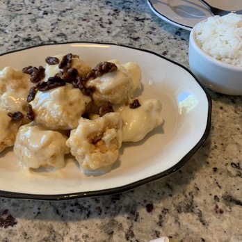 Yummy House - Shrimp Walnut with rice - Bubble Tea Near Me - Sioux Falls, South Dakota