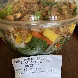 Thai mango salad Thai mango salad