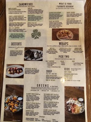 Menu photo 1 The Blarney Irish Pub Toledo, OH Menu photo 1 The Blarney Irish Pub Toledo, OH