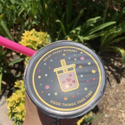 Stinky Boba - Strawberry Tiger Milk Tea Boba