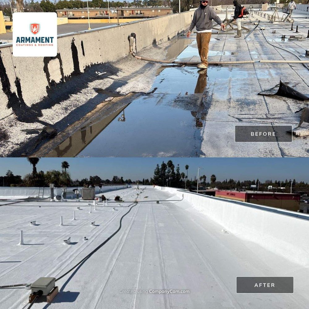 Slide of Armament Coatings & Roofing