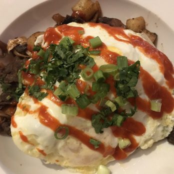 Werewolf - The incomparable Kim Chee Bulgogi Hash - Breakfast & Brunch Near Me - San Diego, California Werewolf - The incomparable Kim Chee Bulgogi Hash - Breakfast & Brunch Near Me - San Diego, California