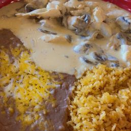 Pollo a la crema