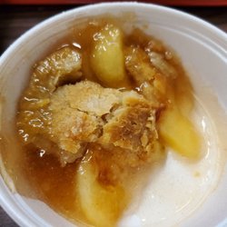 Robert's Cafe - Apple cobbler