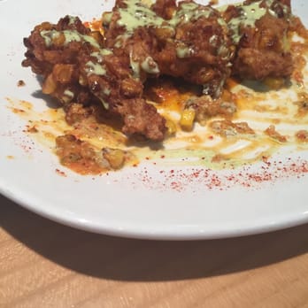 Grace's Table - Bay shrimp corn fritters are to die for!! - New American Near Me - Napa, California Grace's Table - Bay shrimp corn fritters are to die for!! - New American Near Me - Napa, California