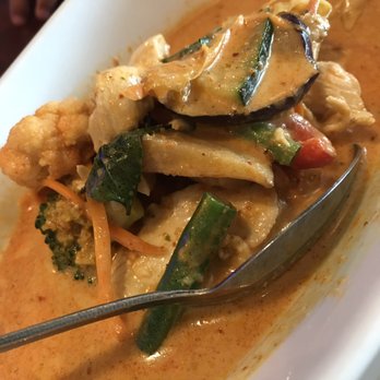 Thai Basil - Panang curry with chicken - Thai Near Me - Capitola, California