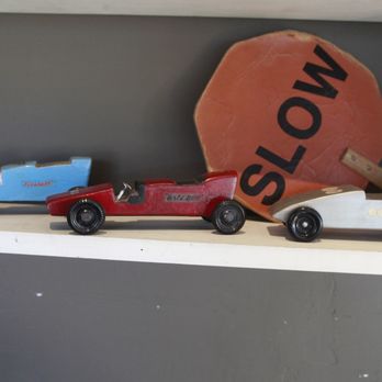 Downtown Local - I will never forget the hours of work my brothers' put into their pinewood derby cars. Amazing blast from the past. - Cafes Near Me - Pescadero, California