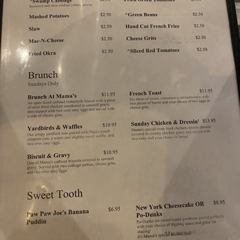 Mama-N-Ems Southern Kitchen - Menu - Southern Near Me - Tallapoosa, Georgia Mama-N-Ems Southern Kitchen - Menu - Southern Near Me - Tallapoosa, Georgia