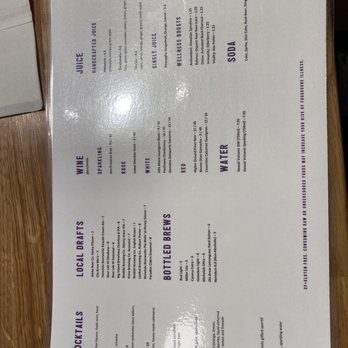 Mahi’ai Table - The menu - Cocktail Bars Near Me - Kapolei, Hawaii