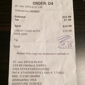 Jaiwai Thai Kitchen - Here is the proof to show that the server took it upon himself to tip himself. My dinner was $24.88, my bank account reflects it was $27.88. - Thai Near Me - Georgetown, Texas Jaiwai Thai Kitchen - Here is the proof to show that the server took it upon himself to tip himself. My dinner was $24.88, my bank account reflects it was $27.88. - Thai Near Me - Georgetown, Texas