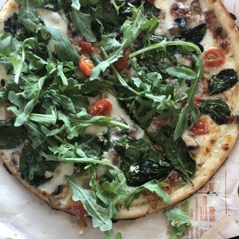 Blaze Pizza - White top with some extra toppings - Pizza Near Me - Sparks, Nevada Blaze Pizza - White top with some extra toppings - Pizza Near Me - Sparks, Nevada