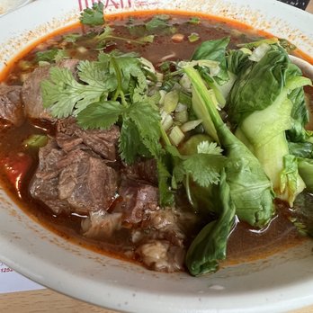 Mian - Spicy beef noodle soup - Chinese Near Me - Los Angeles, California Mian - Spicy beef noodle soup - Chinese Near Me - Los Angeles, California