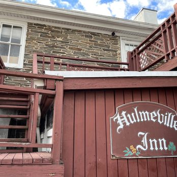 Johnson Hall Coffee House - the front of the building - Coffee & Tea Near Me - Hulmeville, Pennsylvania