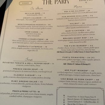 The Park Bistro & Bar - New American Near Me - Lafayette, California The Park Bistro & Bar - New American Near Me - Lafayette, California