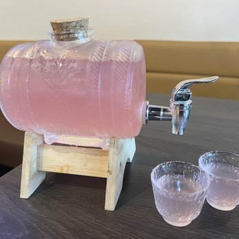 Cheers Cafe - 1 liter lychee sake - Asian Fusion Near Me - West Covina, California Cheers Cafe - 1 liter lychee sake - Asian Fusion Near Me - West Covina, California